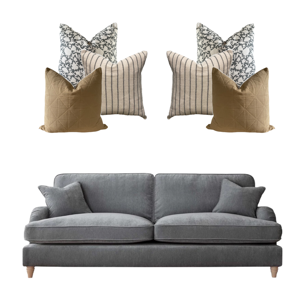 How to style a sofa with cushions
