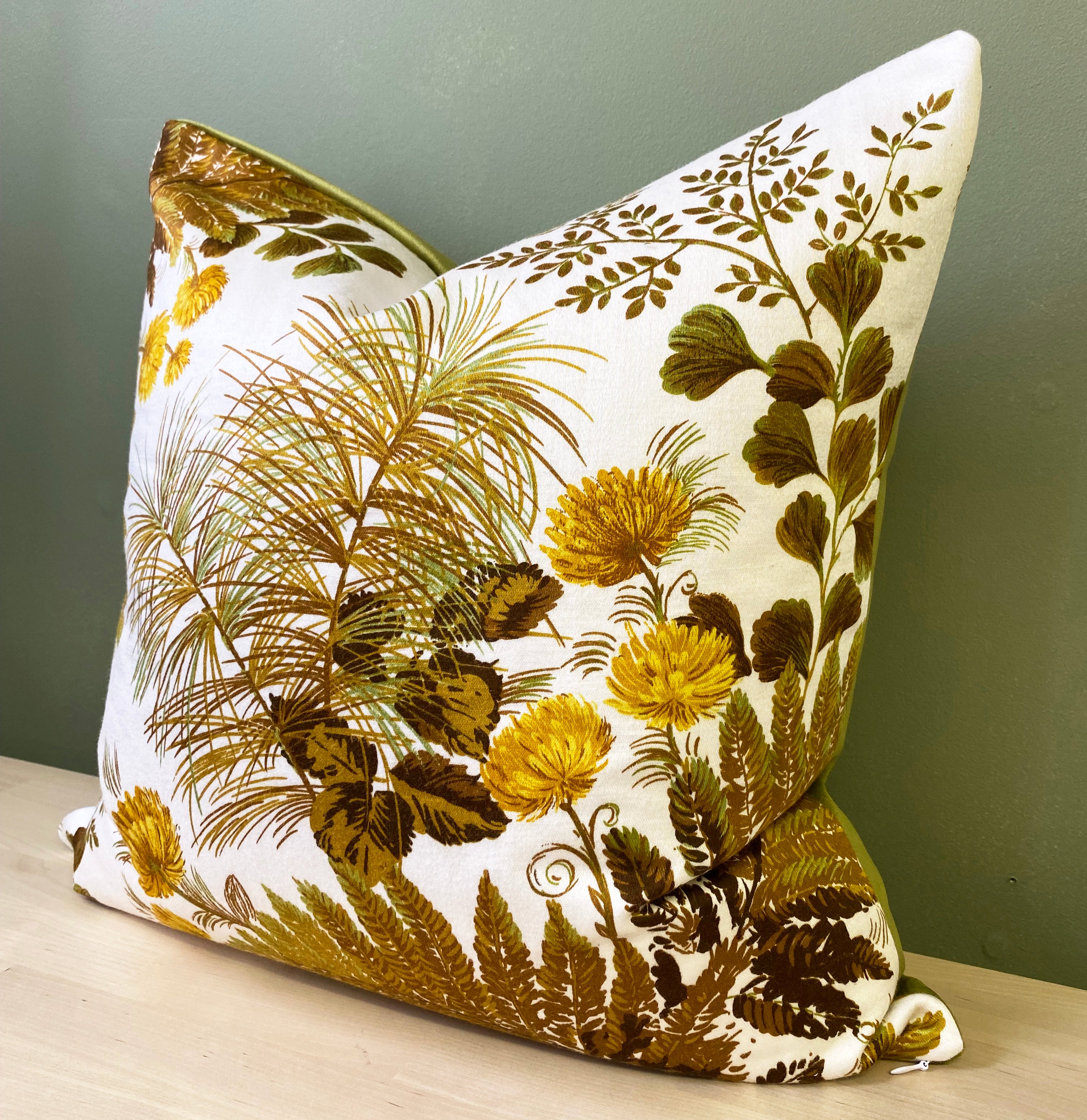 Vintage floral cushion covers shop